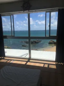 Pension Umitsubame - Ausblick vom Zimmer