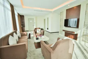 Muong Thanh Luxury Dien Lam - Ausblick vom Zimmer