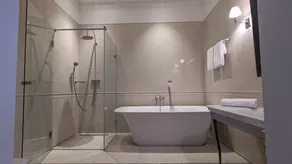 Bubble Tent & Private Wellness Schloss Krugsdorf - Bathroom