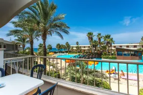 Club Residence La Castellana Mare - Ausblick vom Zimmer