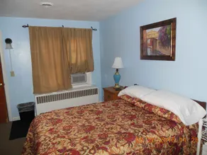 Evergreen Motel - Ausblick vom Zimmer