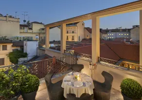 Mandarin Oriental, Milan - Vue de la chambre
