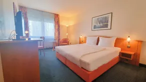 Hotel Panorama Hamburg-Billstedt - Vue de la chambre