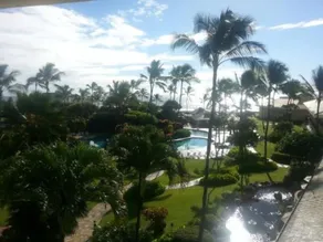 2417 at Oceanfront Resort Lihue Kauai Beach Drive Private Condo - Vue de la chambre