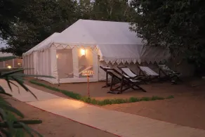 Divya Kumbh Retreat Powered By Blusalzz - Vue de la chambre