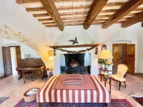 Villa mit privatem Pool, Grill und Garten | Gartenblick - Zimmer