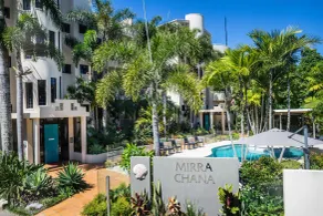 Mirra Chana Beachfront Apartments Mooloolaba - Rezeption