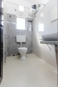 Elara Residences by JadeCaps2BHKNr IIM Kolkata - Bagno