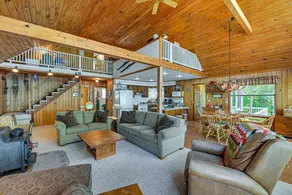 6 Mi to Ski Slopes: 'oak View' Lakefront Home! - Interiör