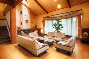 Hatago Tsubakiya - Coin salon dans le hall