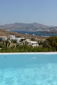 Villa Pearl near Ornos by Diles Villas - Utsikt fra rommet