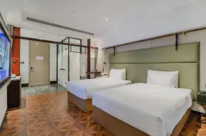 Manxin Hotel Qingdao Zhanqiao Railway Station - Zimmer