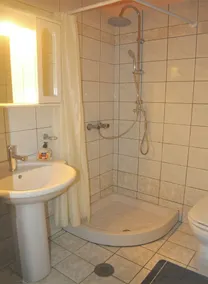 Holiday House Letta very quiet location Agios Gordios Beach - Badrum