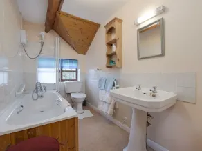 The Annexe, Higher Lydgate Farmhouse - Bathroom