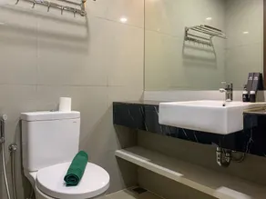 Well Appointed And Cozy Studio At West Vista Apartment - Badezimmer