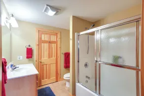 Lake View Champlain Home w/ Hot Tub & Sauna! - Interior