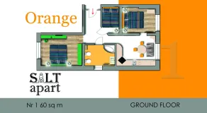 Apartamenty SaltApart - Chambre
