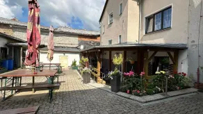 Pezion and apartman near Karlovy Vary - Ristorazione all'aperto
