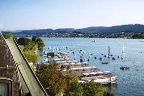 La Réserve Eden au Lac Zurich - Vue de la chambre