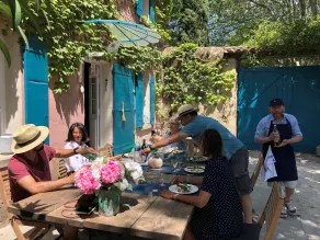 Le Mas de la Sorgue - Restaurang