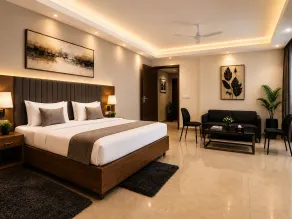 Star Studio Service Apartment Near Medanta Hospital Gurgaon - Chambre