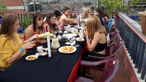 Subha Guest House - Restaurant
