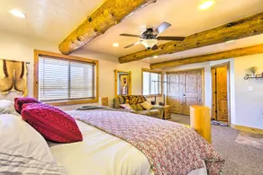 Rustic Sterling Cabin: Walk to Palisade Lake! - Interior