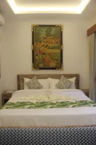 Green Studio Apartment Seminyak - Chambre