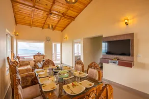 Hotel Him Darshan Cottage By F9 Hotels - Restaurant
