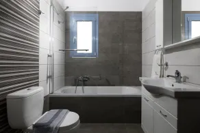 Kolymbia Dreams Luxury Apartment 201 With Balcony Private Pool - Bad