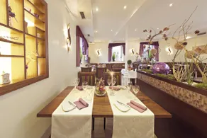 Garni-Hotel Goldenes Lamm - Restaurante