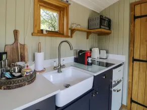 Llethr - Shepherds Hut - Privat køkken