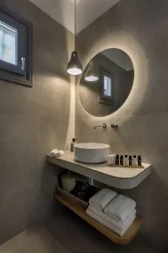 Hemera Holiday Home villa on Santorini - Bathroom