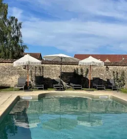 La Maison Templière (Classée 4*)with swimming pool - Piscine