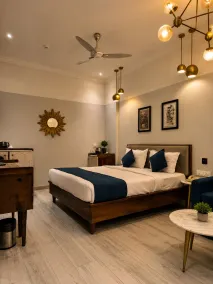 The Belmonte House by Noventa - Rooftop Pool Hotel in Udaipur - Quarto