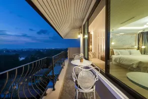 Nine River Hotel - Ausblick vom Zimmer