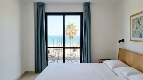 Port city haifa - Urban Penthouse Loft wJacuzzi - Værelse