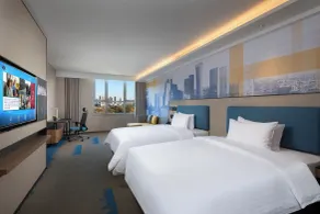 北京物资学院路希尔顿欢朋酒店Hampton by Hilton Beijing Wuzi Xueyuan Road - Zimmer