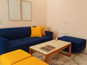 Solhouse Serviced Apartments Gurgaon - Area soggiorno