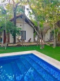 Collection O EcoVergel Hotel Boutique Spa in Tulum - Basseng