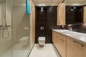 Grand Apartments - Czekoladowy - Neptun Park Gdańsk Apartament - Badeværelse