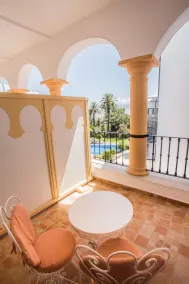 El Minzah Hotel - Vue de la chambre