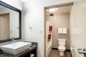 Red Roof Inn PLUS+ Columbus Downtown - Convention Center - Banheiro