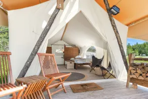 Under Canvas Acadia - Chambre