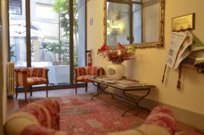 Hotel San Michele - Coin salon dans le hall