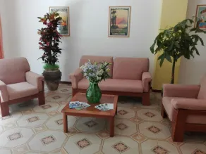 Hotel Moderno - Sitzecke in der Lobby