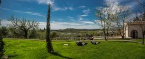 Borgo Elissa  - Ausblick vom Zimmer