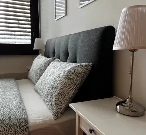Lugano City Appartement à Cassarate face au lac, à 5min du centre - Chambre