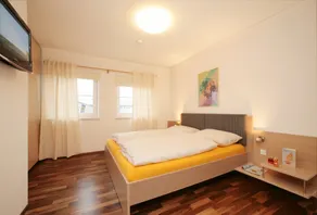 Agréable appartement de vacances convivial et familial avec sauna, terrasse et jardin | À côté du ski | Avec animaux autorisés - Chambre