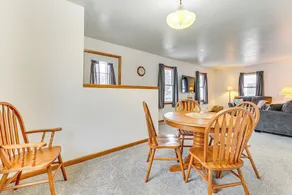 Hike, Fish & Boat: Lake Mills Home w/ Yard - Intérieur